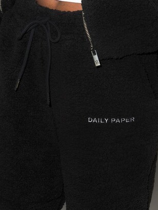 Daily Paper Leta panelled teddy track pants