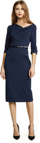 Thumbnail for your product : Black Halo 3/4 Sleeve Jackie O Dress