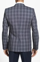 Thumbnail for your product : HUGO 'Aeris' Extra Trim Fit Plaid Sportcoat