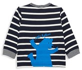 Thumbnail for your product : Petit Bateau Baby Boy's Striped Bear Graphic Top