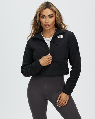 womens black north face denali jacket with hood