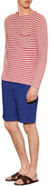 Thumbnail for your product : Oliver Spencer Cotton Mixed Stripe T-Shirt Gr. S