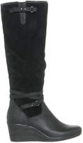 Thumbnail for your product : UGG Lesley Wedge Knee Boots Black Leather