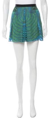 Proenza Schouler Silk Mini Skirt