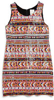 Thumbnail for your product : Ella Moss Girl's Southwestern Sequin Dress