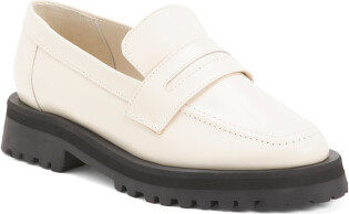 TJMAXX Handmade In Brazil Leather Glam Loafers For Women