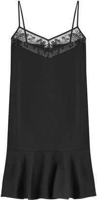 Carven Slip Dress with Embroidery