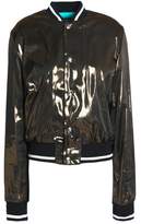 Thumbnail for your product : Just Cavalli Coated Chiffon Bomber Jacket
