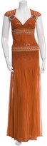 Thumbnail for your product : Carolina Herrera Silk Embellished Dress