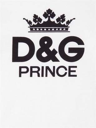 Dolce & Gabbana Prince Printed Cotton Jersey T-Shirt