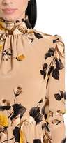 Thumbnail for your product : Rochas Print Crepe De Chine Dress W/ Open Back