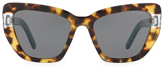 Prada Catwalk 55MM Cat Eye Sunglasses