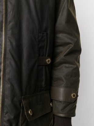 Barbour Wax-Coated Layered Parka