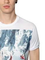 Thumbnail for your product : DSQUARED2 Climbing Printed Cotton Jersey T-Shirt