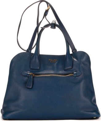 Prada Saffiano leather tote bag - ShopStyle