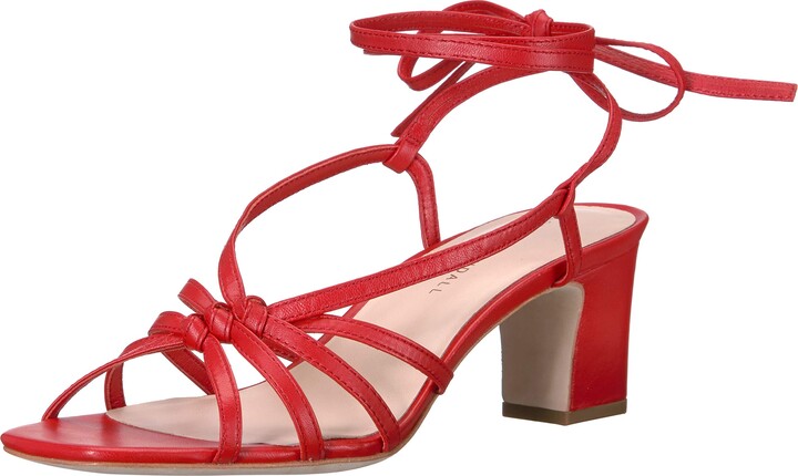 cherry red sandals