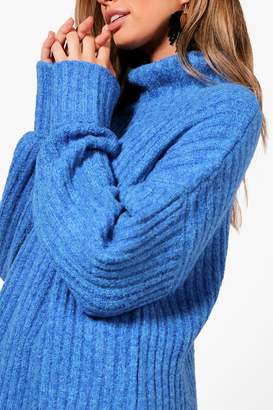 boohoo Premium Rib Knit Sweater