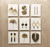 Thumbnail for your product : Mela Artisans Circles of Light Earrings in Brass