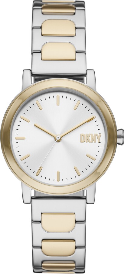 クーポン利用送料無料 DKNY ダナ キャラン ニューヨーク 腕時計 レディース アクセサリー SOHO Watch  gold-coloured 通販