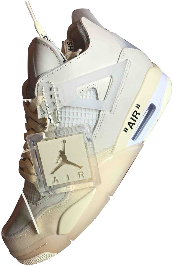 jordan x off white beige