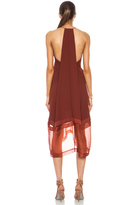 Thumbnail for your product : Stella McCartney V-Neck Acetate-Blend Cami Dress