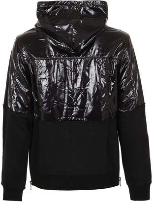 Balmain Side Zipped Mix Down Jacket/hoodie