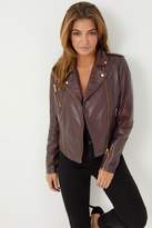 Thumbnail for your product : Next Lipsy Biker Leather Jacket - 6