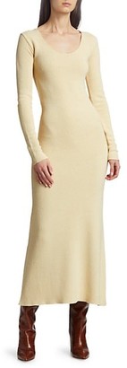 Totême Molveno Silk-Blend Maxi Dress