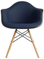 Thumbnail for your product : Design Within Reach Eames® Upholstered Molded Fiberglass Dowel-Leg Armchair (DFAW)