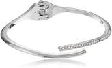 Thumbnail for your product : T Tahari Essentials" Bright Pave Frontal Hinged Bangle Bracelet