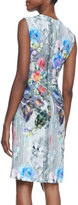 Thumbnail for your product : Nanette Lepore Graphic Floral-Print Book Signing Dress