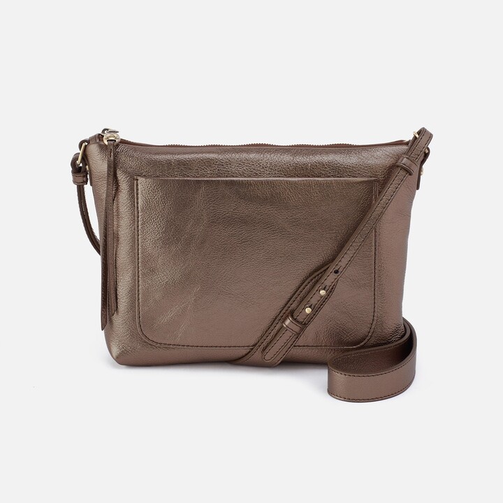 $120 Neiman Marcus Women's Brown Faux Leather Snakeskin Crossbody Purse Bag