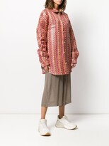 Thumbnail for your product : Bethany Williams Woven Oversized Coat