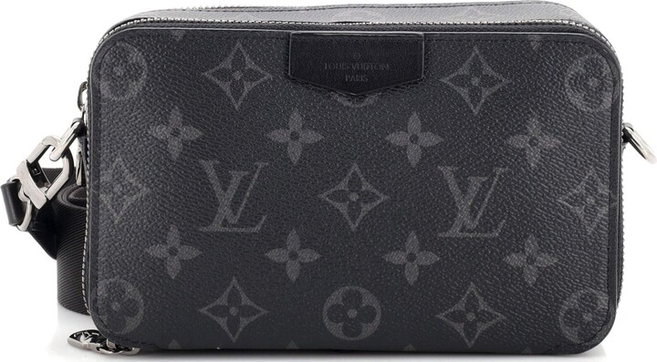Louis Vuitton Brazza Wallet Monogram Eclipse Canvas - ShopStyle