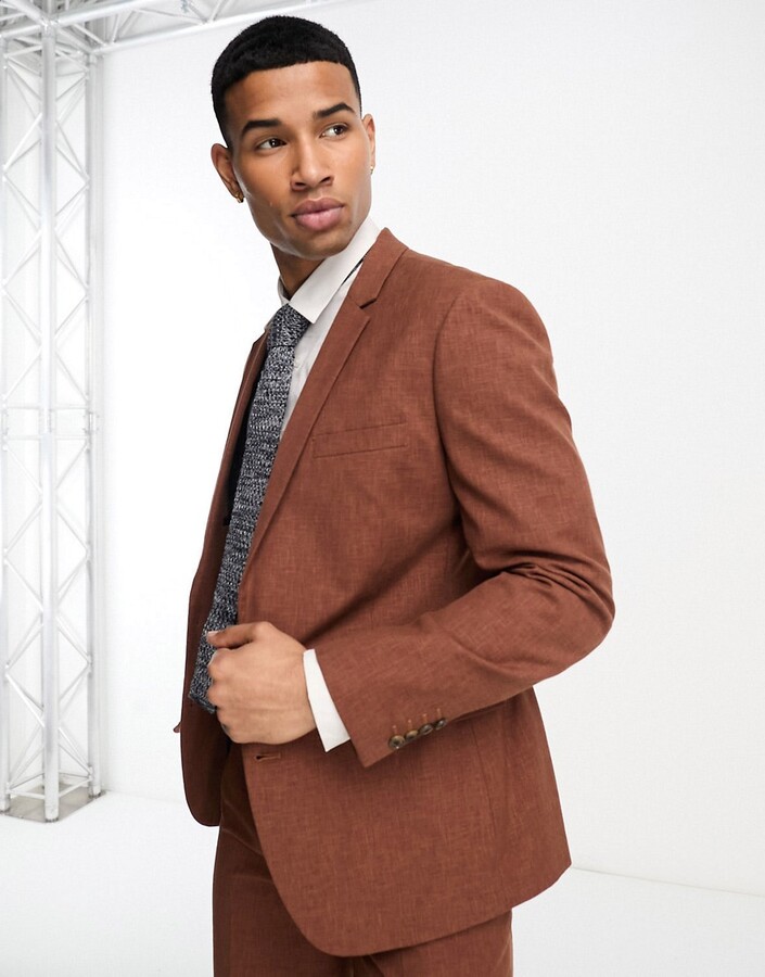 The Chocolate Brown Suit. Made of 100% pure virgin wool, perfectly paired  with our ivory silk-cashmere knit. #hiveandcolony #wesuityou | Instagram