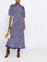 Thumbnail for your product : Rixo Floral Spot Print Dress