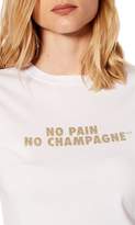 Thumbnail for your product : Karen Millen No Pain No Champagne Tee