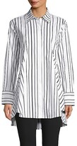 Thumbnail for your product : Donna Karan Stripe Tunic Shirt
