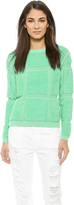 Thumbnail for your product : Tibi Terry Crew Neck Pullover