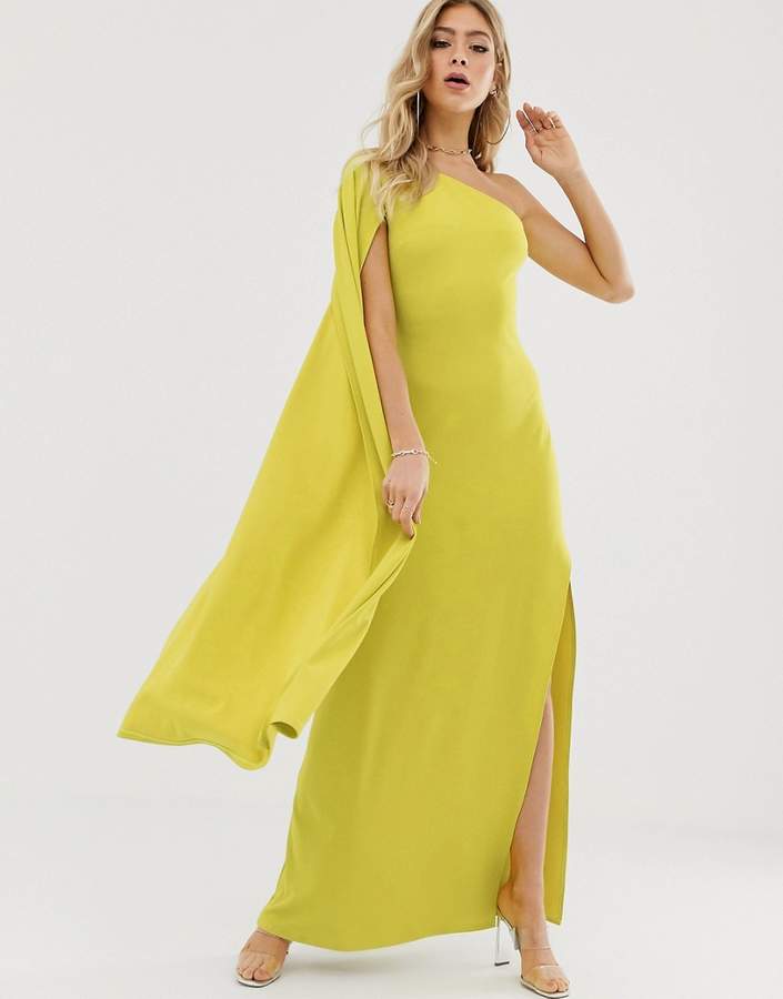 asos cape sleeve dress
