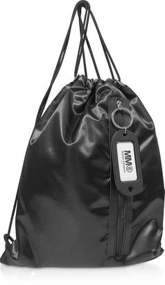 Black Backpack w/Front Zip Pocket