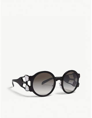 Prada PR13Us oval-frame sunglasses