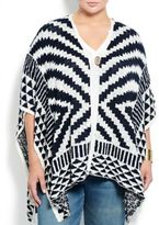 Thumbnail for your product : Lucky Brand Intarsia Poncho