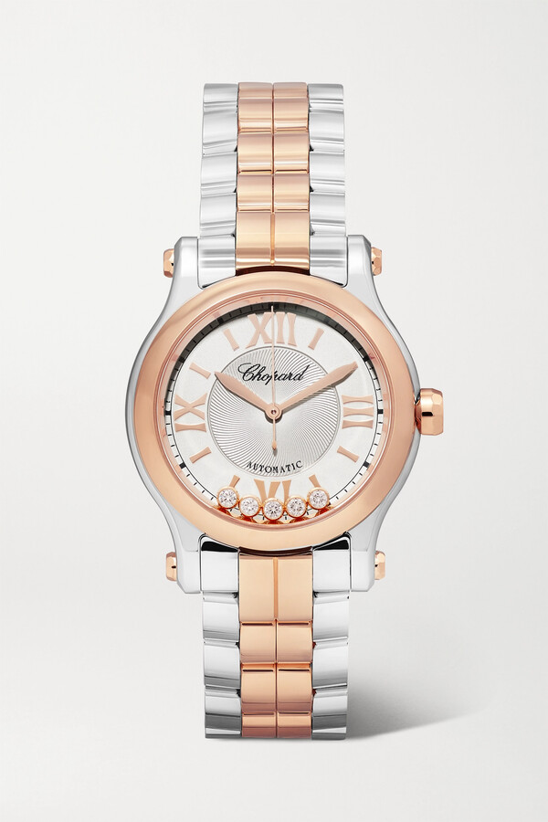 Louis Vuitton Tambour Moon Dual Time Quartz Watch - ShopStyle