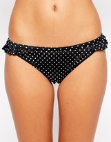 Thumbnail for your product : Freya Pier Polka Dot Hipster Bikini Bottom