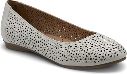 Mootsies Tootsies Belva Flat - White - Size 9 1/2