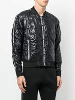 Thumbnail for your product : Andrea Crews quilted effect bomber jacket