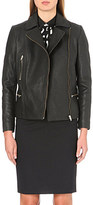 Thumbnail for your product : Paul Smith Black Chunky leather biker jacket