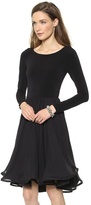 Thumbnail for your product : Alice + Olivia Jaye Long Sleeve Full Skirt Dress