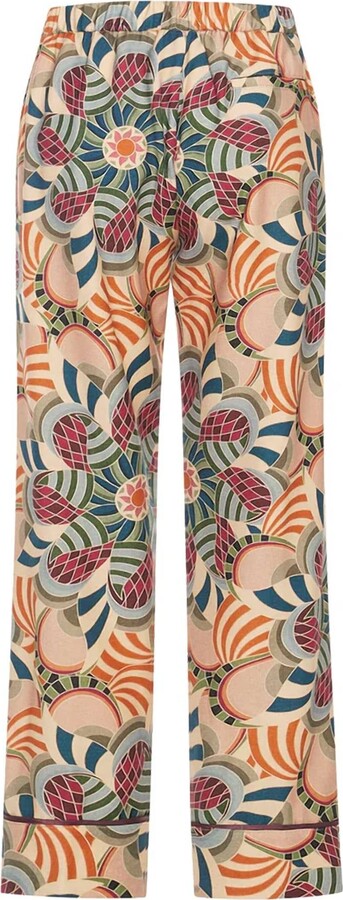 Franco Ferrari Women's Wool Pants In Multi